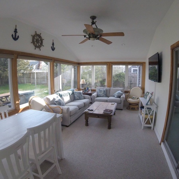 Cape Cod summer home, less than a mile to the beach, lots of space inside & out