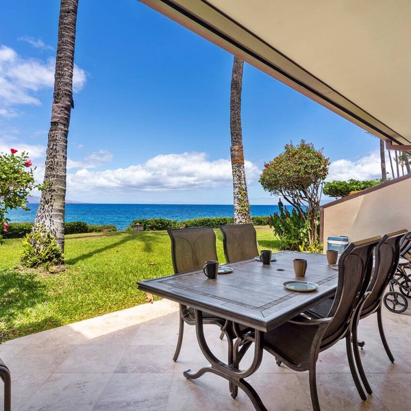 Captivating Oceanfront Ground-Floor Gem - Makena Surf G-101 - Gorgeous Views!