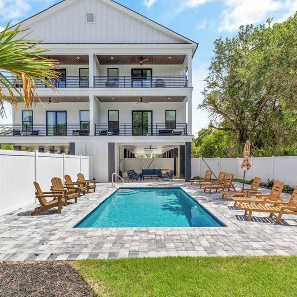 Casa Blanca Sol Luxe Sea View House w Pool
