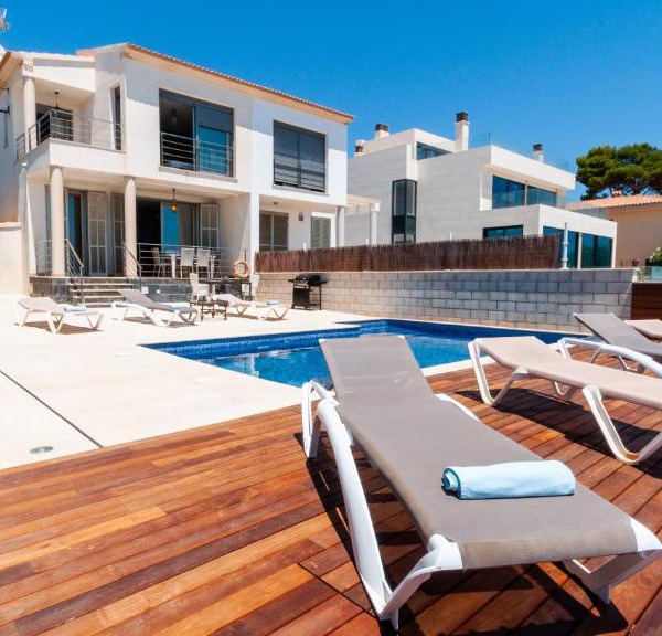 CASA CABRERA- En primera linea de mar- CALA PI-