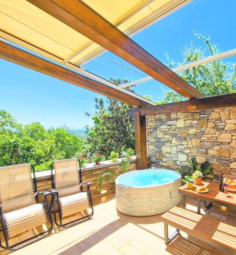 Casa Papalino, con Jacuzzi e vista sulle colline di Vinci