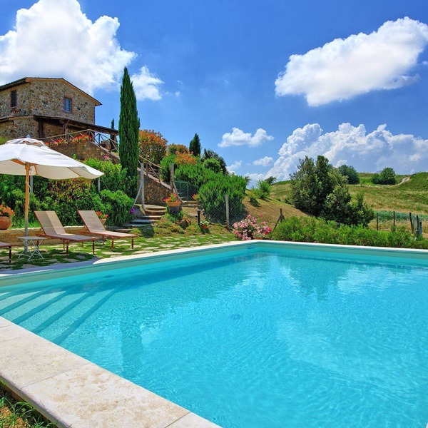 Castelmuzio - Detached house with private pool