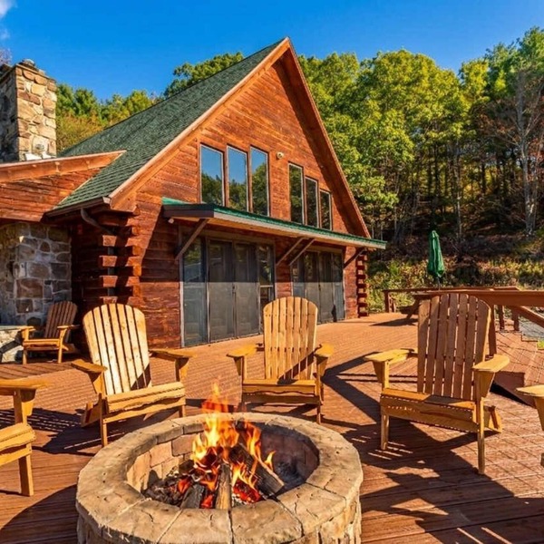 Celestial Cabin - Mountain Views, Wraparound Deck
