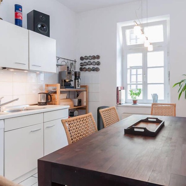 Central, quiet 2.5-room apartment in Munich Haidhausen