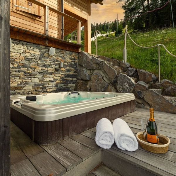 Chalet Les Etablonsluxury Chaletski-in Ski-out