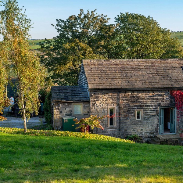 Characterful property in 5 acres of land above Hebden Bridge with private sauna