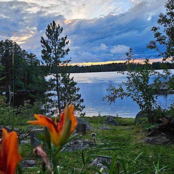 Charming 2-bedroom 2-bath cabin on beautiful Bear Island lake in Babbitt, MN.