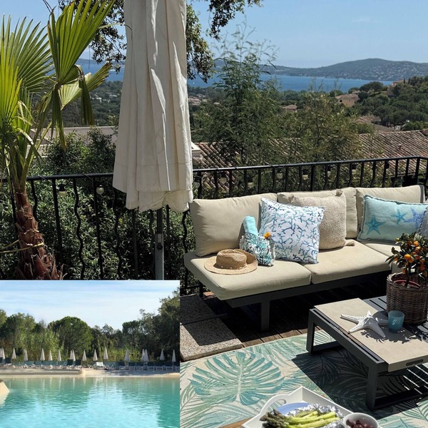 Charming apartment, exceptional sea view, Les Restanques du Golfe de St. Tropez
