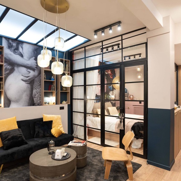 Charming artist's studio in Le Marais