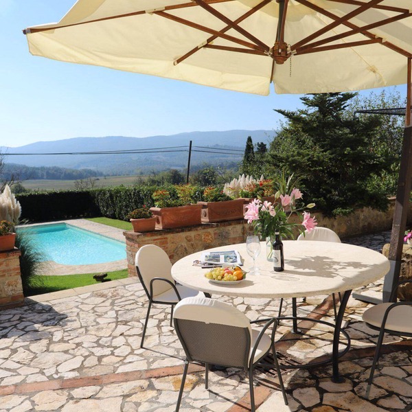 Charming cottage with private pool in Siena area