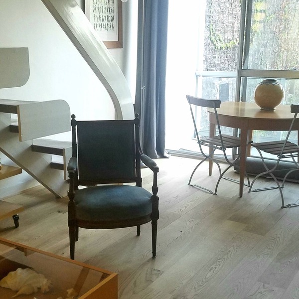 charming duplex 54m2 near montparnasse. quiet, bright, living oak parquet