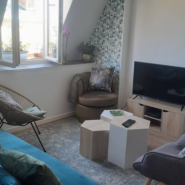 Charming duplex center dieppe 2 minutes to the sea