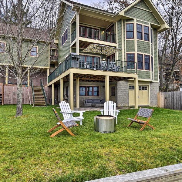 Charming Home on Keuka Lake w/Dock & Fire Pit!
