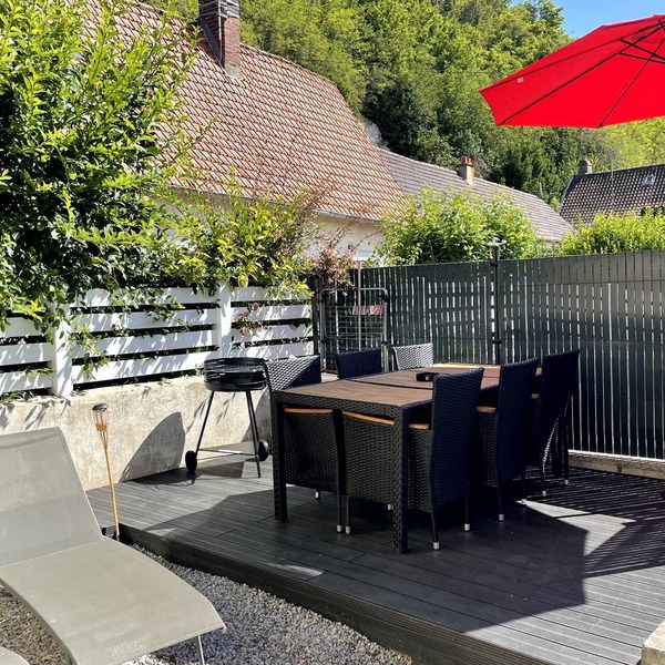 Charming house 700m from Puys beach