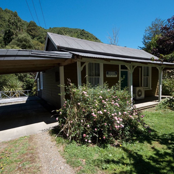 Charming older style cottage .