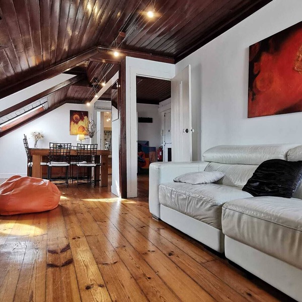 Charming River View Loft
