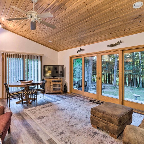 Charming Thompsonville Home w/On-site River!