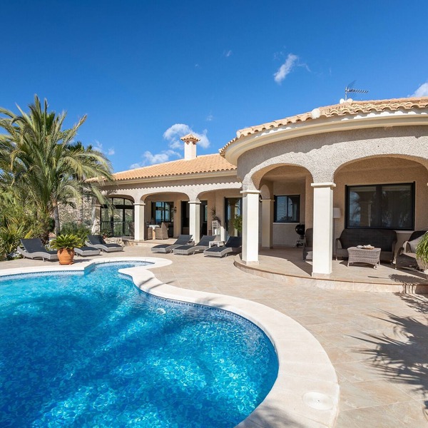 Charming Villa Mara with Great Sea View, Pool & Wi-Fi