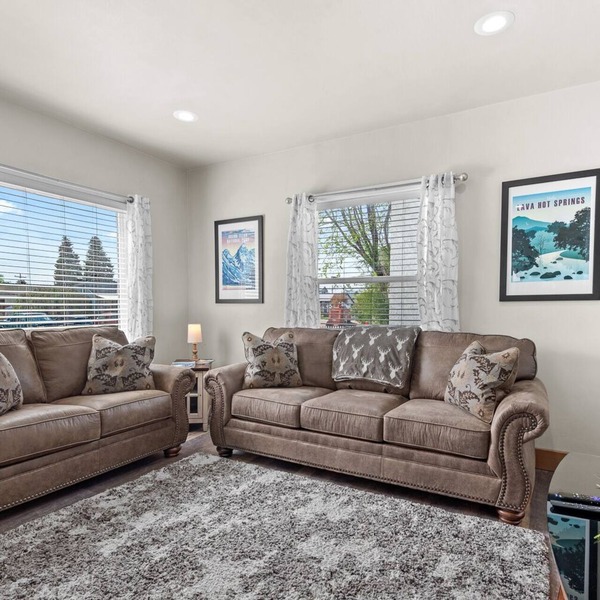 Cheerful Bancroft bungalow near Lava Hot Springs.
