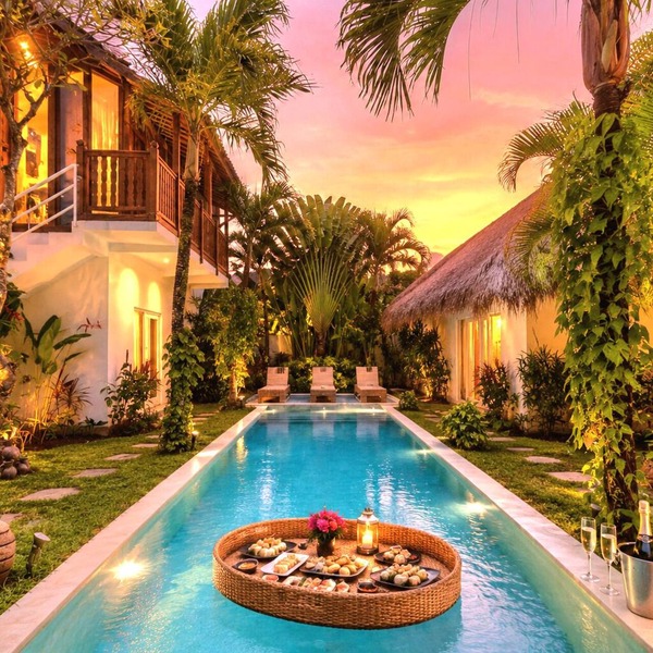 CHIC & COMFY 5BR VILLA - 5MN WALK TO THE BEACH - PRIVATE JACUZZI/POOL