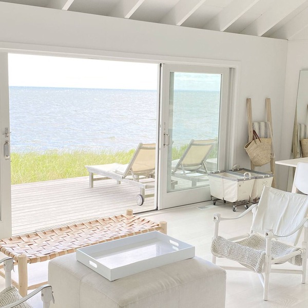 Chic, secluded beachfront house on the North Fork (limited avails this summer!)
