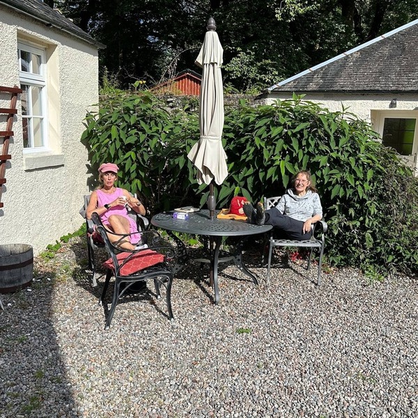 Clematis is a spacious, 2-person cottage with lovely outside sitting area.