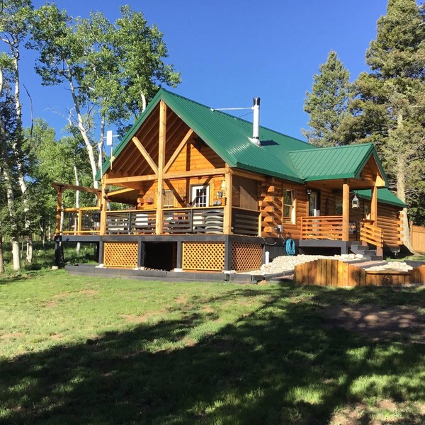 ❤️ Colorado Log Cabin in the Aspens with a Hot Tub