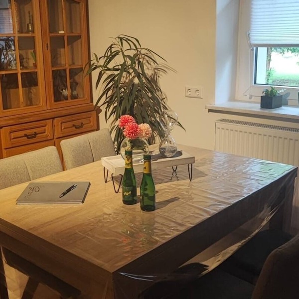 Comfortable vacation apartment with terrace and garden in the Uckermark