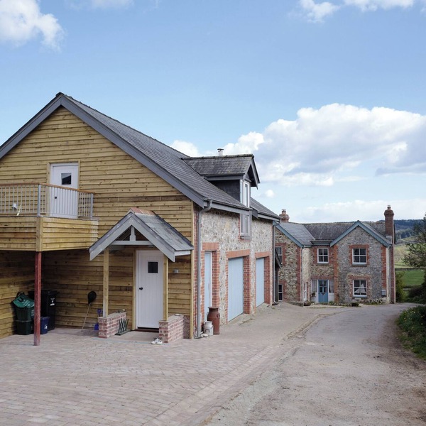 Contemporary barn in the East Devon countryside, close to the coast.