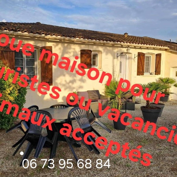 Country house L'île Verte Pets welcome