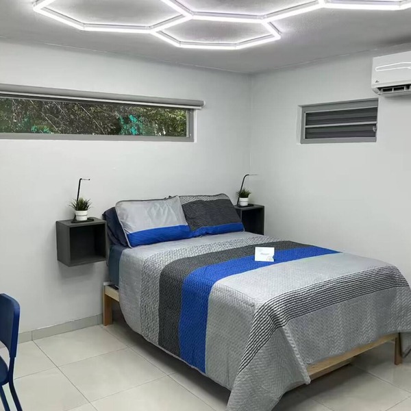 Cozy and Clean studio in Luquillo-WiFi,AC walking distance to Las Pailas River