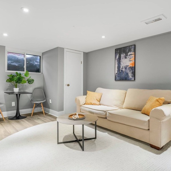 Cozy and Spacious 1BR Basement Apartment | Private entrance