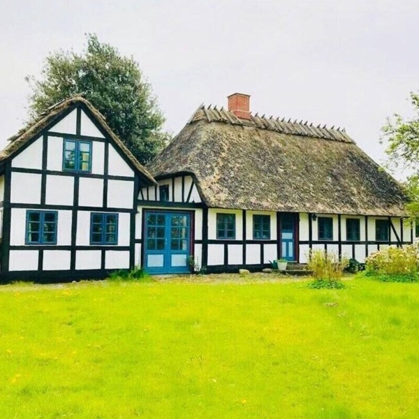 Cozy half-timbered cottage on the island of Funen/Denmark