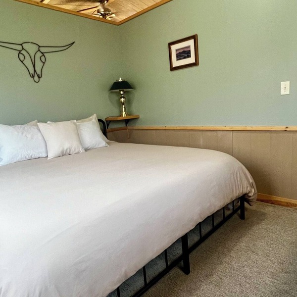 Cozy loft with king bed central to Paradise Valley, MT!