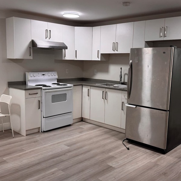 Cozy two bedroom basement apartment