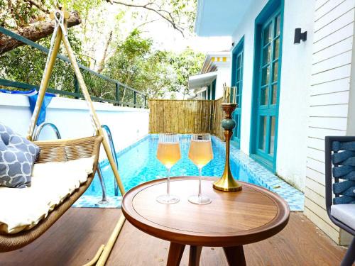 DanCenter Iksana Villa Siolim | 3BHK | Pvt Pool | Goa