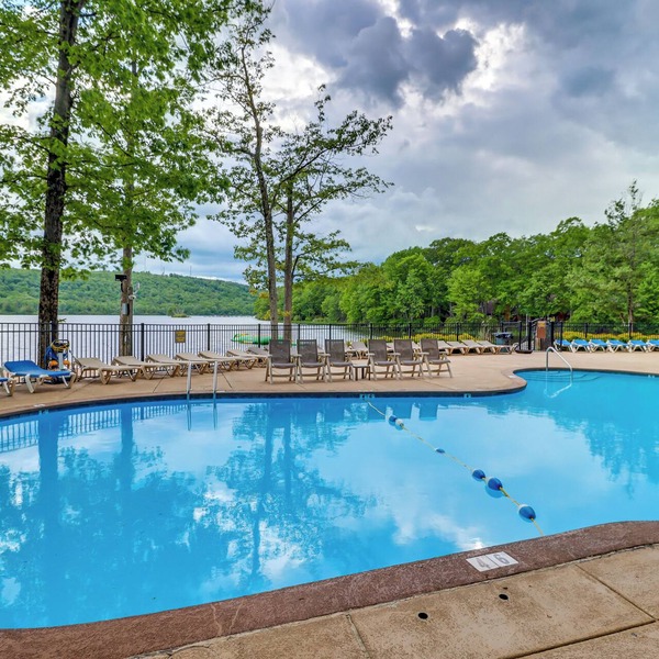 Deck & Pool Access: Lake Harmony Home!