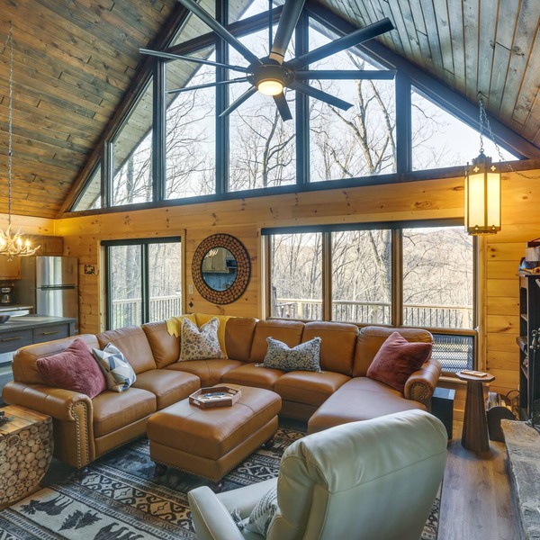 Deep Gap Cabin w/2 Decks & Community Amenities!