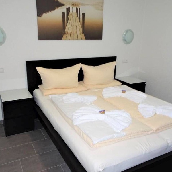 Deluxe Apartment, 86qm, Balkon, 2 Schlafzimmer, max. 8 Personen
