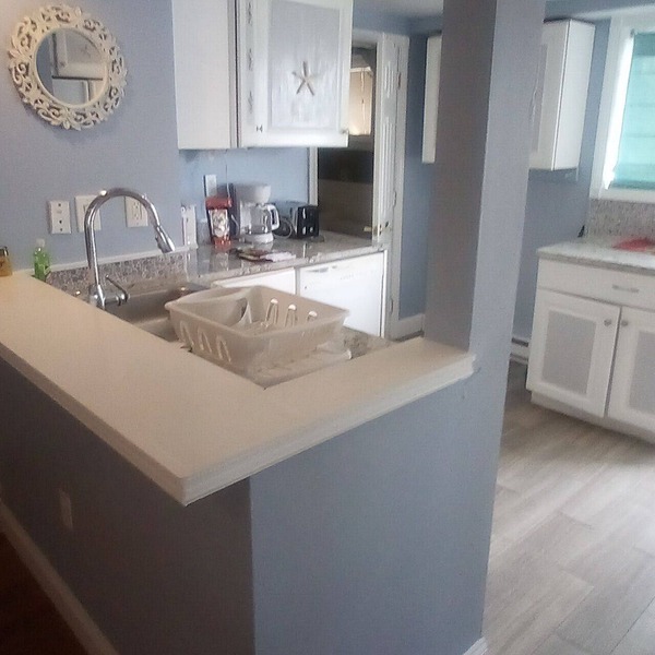 Direct ocean view 2 bed 2 bath 36 ft deck walk to beach.