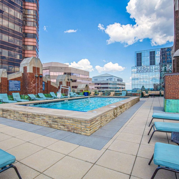 Distinguished Apartment Rooftop Deck