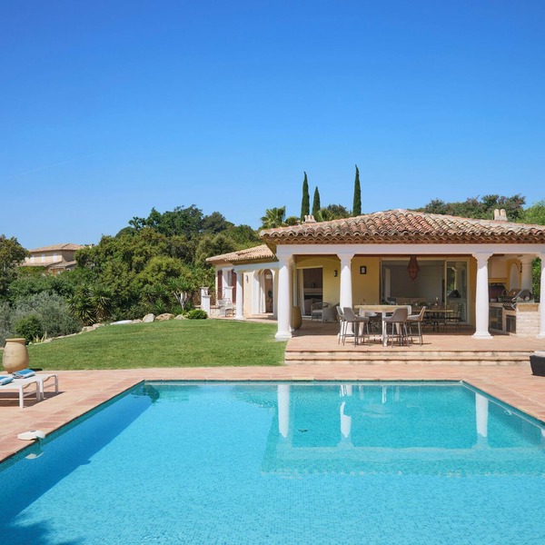 Divine Grimaud Villa with Spectacular Views & Private Pool