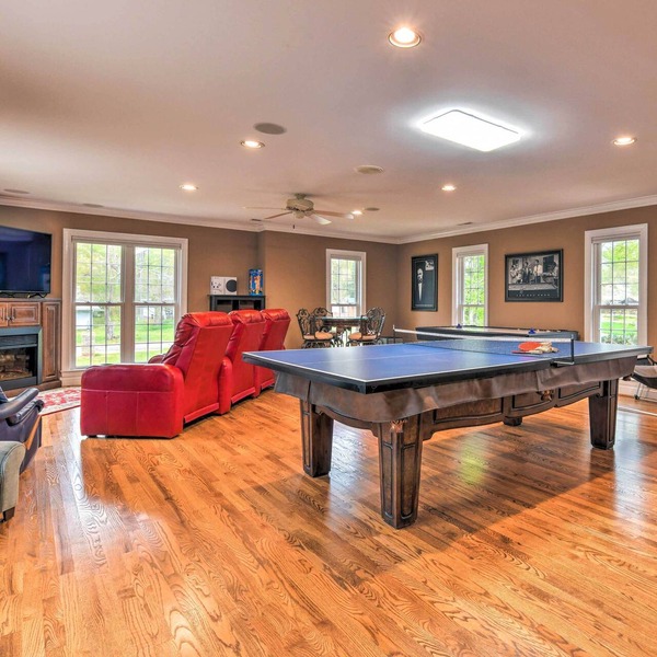 Dock & Fire Pit: Mt Gilead Villa on Lake Tillery