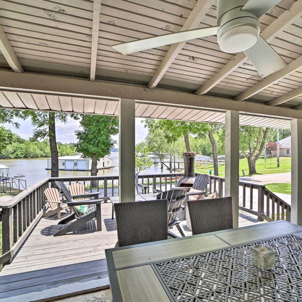 Dock & Grand Lake Access! Idyllic Afton Getaway