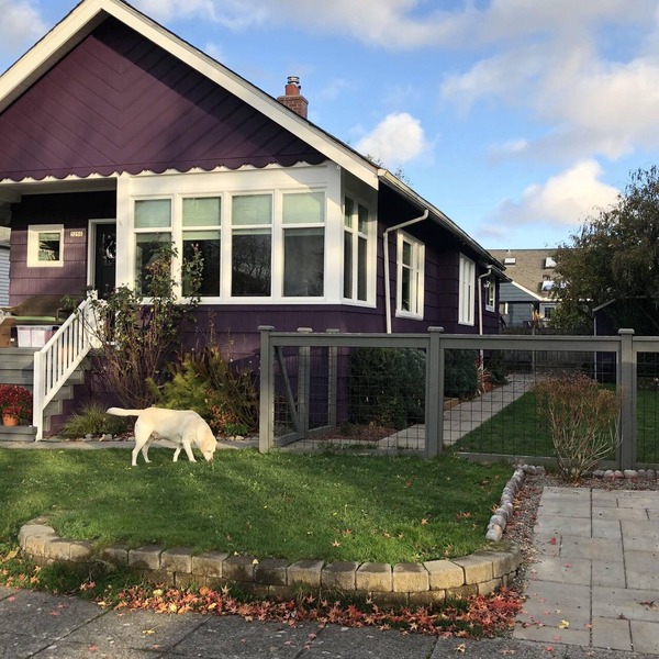 Dog friendly space in West Seattle for up to 4 people.