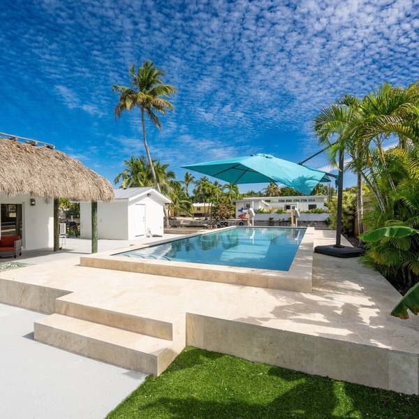 Double Lot Private Villa and Pool with Direct Boat Entry to Atlantic and Gulf.