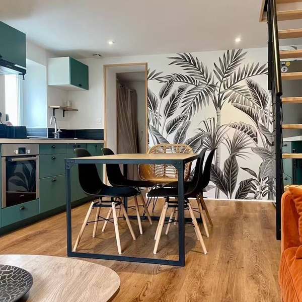 Duplex 1-6 persons - downtown Poitiers - Quiet - Terrace - Streaming