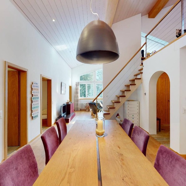 Duplex apartment with fireplace at the ski lift