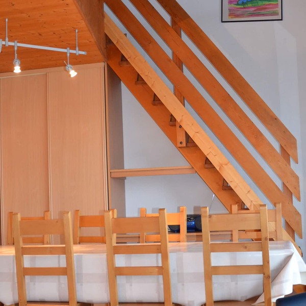 Duplex apartment in a quiet residence in the centre of the village