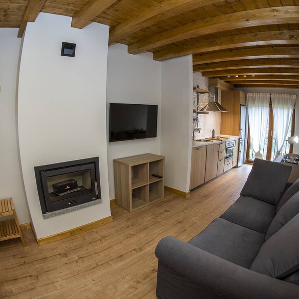 Duplex flat for two people.